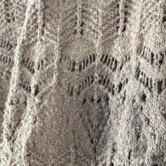 Altar'd State Open Knit Cardigan - Taupe - Picture 3 of 3